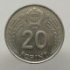 1986 BP - 20 forint, Maďarsko