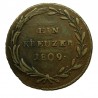 1809 - 1 kreuzer, Tirolsko, František I. 1792 - 1835