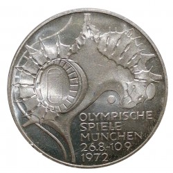 1972 F - 10 mark, Olympische Spiele, Nemecko