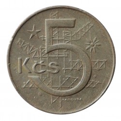 1982 - 5 koruna, Československo 1960 - 1990