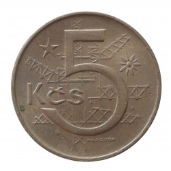 1969 - 5 koruna, Československo 1960 - 1990