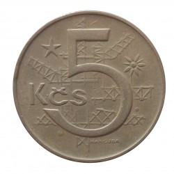 1966 a - 5 koruna, Československo 1960 - 1990