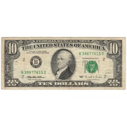 10 Dollars - 1995 G, B - D, 2 B, Hamilton, USA