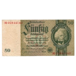 50 Mark - 1933, M, Nemecko, F