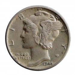 1944 D - 1 dime, USA