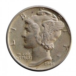 1944 - 1 dime, USA