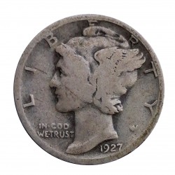 1927 - 1 dime, USA