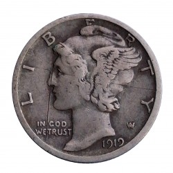 1919 S - 1 dime, USA