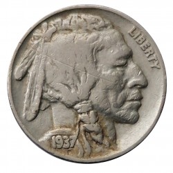 1937 - 5 cents, USA