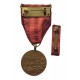 Za službu vlasti, bronzová medaila so svetlou stuhou a stužkou, 1960, ČSSR