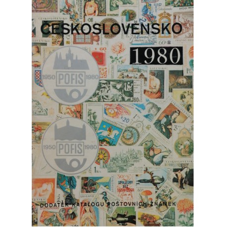 Dodatok katalógu poštových známok Československo 1980