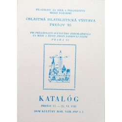 Katalóg - Oblastná filatelistická výstava Prešov 17. - 25. VI. 1983