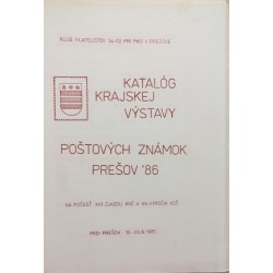 Katalóg - Krajskej výstavy poštových známok Prešov 1986