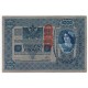 1 000 Kronen - 1919 so starým dátumom 1902, 1859, pretlač Deutschӧsterreich, Rakúsko, VG