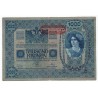 1 000 Kronen - 1919 so starým dátumom 1902, 2017, pretlač Deutschӧsterreich, Rakúsko, VG