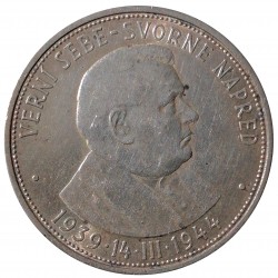1944 - 50 koruna, J. Tiso, Slovenský štát 1939 - 1945