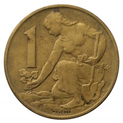 1965 - 1 koruna, Československo 1960 - 1990