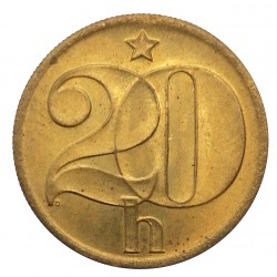 1977 - 20 halier, Československo 1960 - 1990