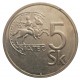 1993 - 5 koruna, Slovensko 1993 - 2008